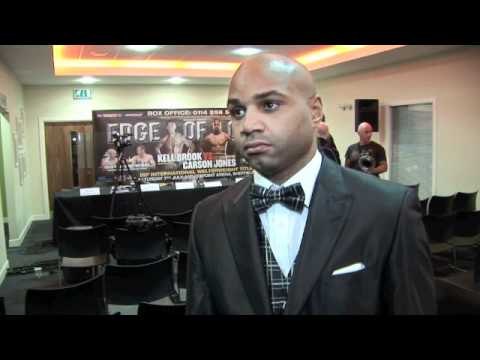 CARSON JONES INTERVIEW FOR iFILM LONDON / BROOK v JONES PRESS CONFERENCE