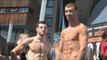 CARL FROCH v LUCIAN BUTE OFFICIAL WEIGH-IN / iFILM LONDON / NO EASY WAY OUT