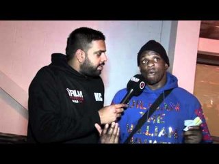 DILLIAN WHYTE POST-FIGHT INTERVIEW FOR iFILM LONDON / WHYTE v NONIASHVILLI