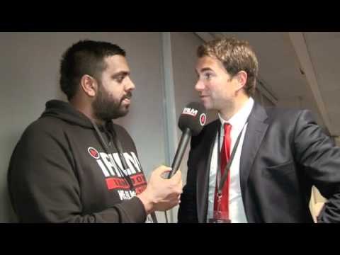EDDIE HEARN POST-SHOW INTERVIEW FOR iFILM LONDON / FROCH v BUTE