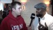 DON CHARLES INTERVIEW FOR iFILM LONDON / AUDLEY HARRISON v ALI ADAMS PRESS CONFERENCE.