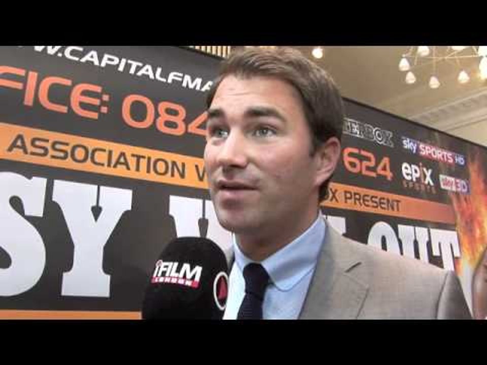 EDDIE HEARN INTERVIEW FOR iFILM LONDON / FROCH v BUTE FINAL PRESS CONFERENCE