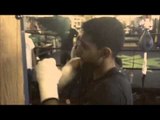 AMIR KHAN SPEED BALL @ WILD CARD GYM / iFILM LONDON / KHAN v GARCIA