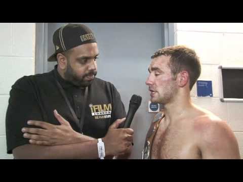 LEE PURDY POST FIGHT INTERVIEW FOR iFILM LONDON / PURDY v JOHNSON