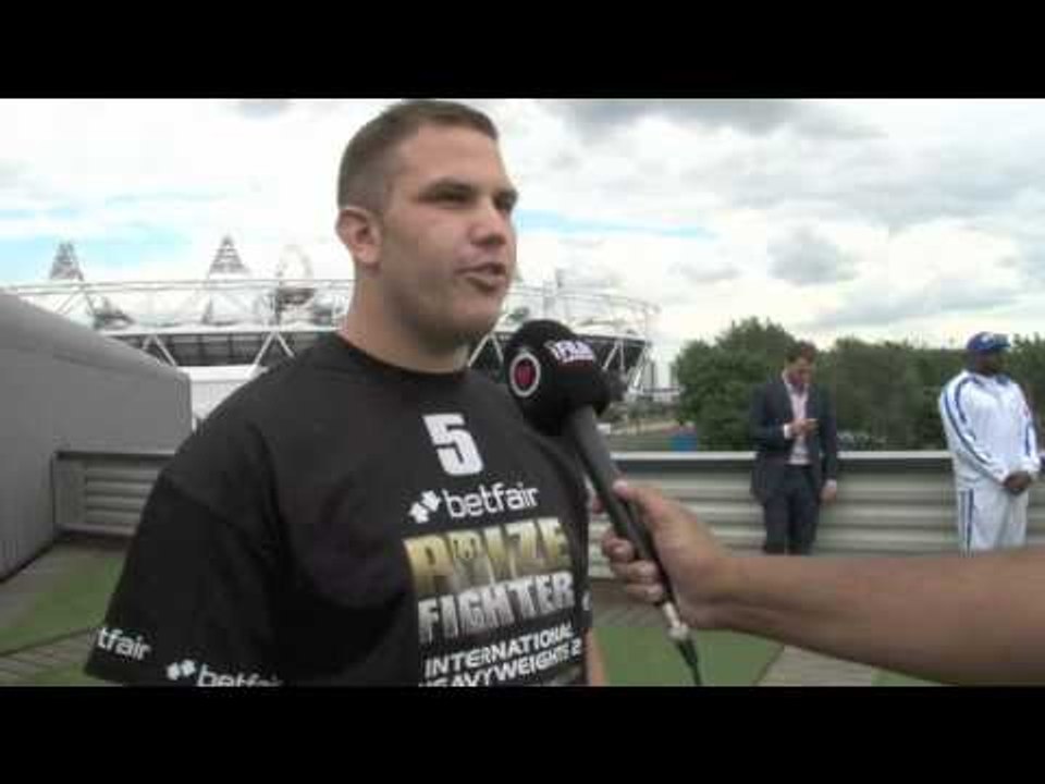TOM LITTLE INTERVIEW FOR iFILM LONDON / PRIZEFIGHTER INTERNATIONAL