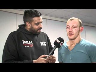 DALE MILES POST-FIGHT INTERVIEW FOR iFILM LONDON / WOODHOUSE v MILES