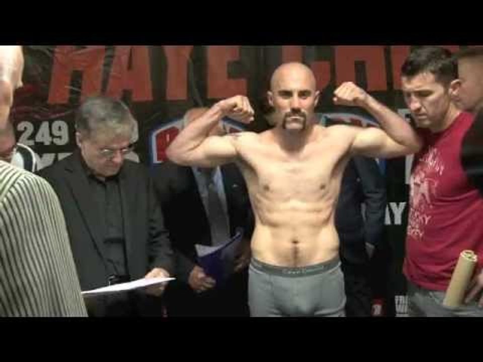 UNDERCARD WEIGH-IN @ UPTON PARK (DAVID HAYE v DERECK CHISORA)  / iFILM LONDON (13th JULY 2012)