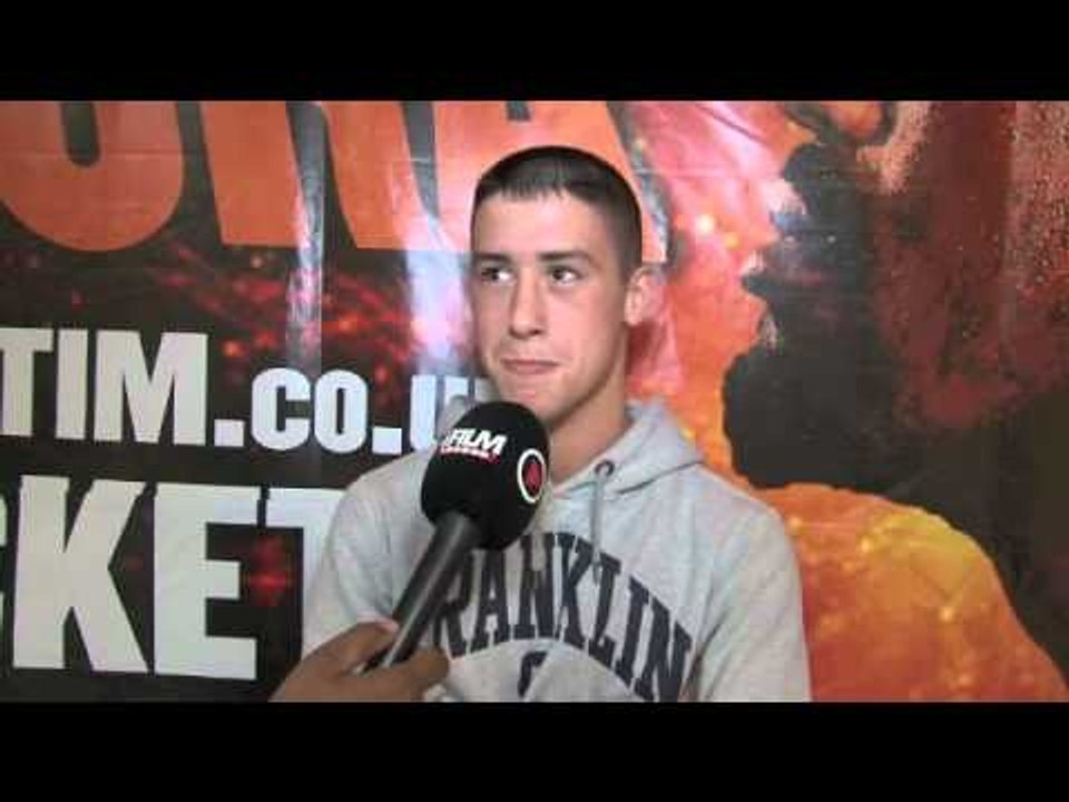 RONNIE HEFFRON INTERVIEW FOR iFILM LONDON / HAYE v CHISORA UNDERCARD.