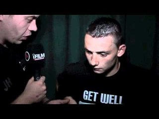 MITCHELL SMITH POST-FIGHT INTERVIEW FOR iFILM LONDON / SMITH v CARR