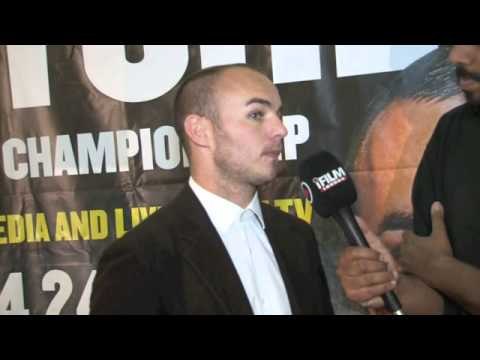 KEVIN MITCHELL INTERVIEW FOR iFILM LONDON / MITCHELL v BURNS LONDON PRESSER