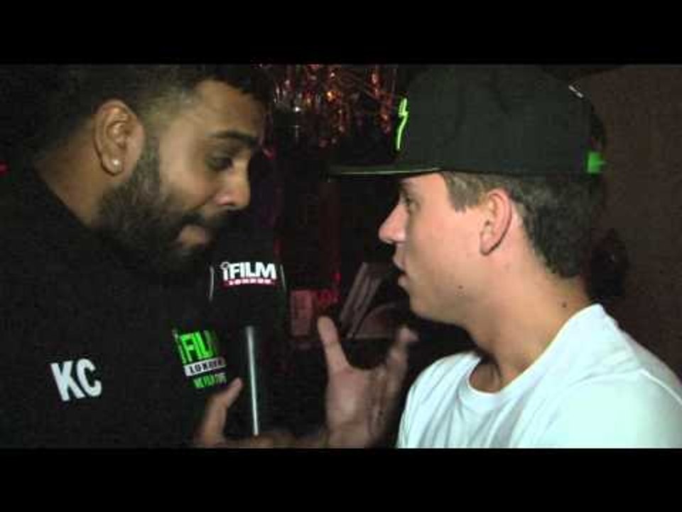 JOEY ESSEX - 'MY FANS MEAN MORE THAN LIFE TO ME' / INTERVIEW FOR iFILM LONDON @ SUGAR HUT