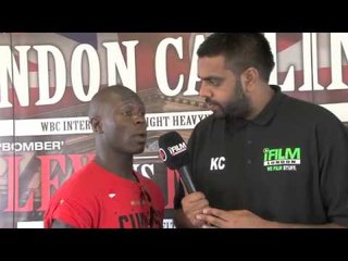 ERICK 'THE EAGLE' OCHIENG INTERVIEW FOR iFILM LONDON / LONDON CALLING PRESS CONFERENCE
