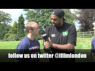 MARTIN J WARD & IAIN WEAVER INTERVIEW FOR iFILM LONDON /  MATCHROOM MEDIA DAY 2012