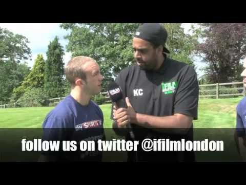 MARTIN J WARD & IAIN WEAVER INTERVIEW FOR iFILM LONDON / MATCHROOM MEDIA DAY 2012