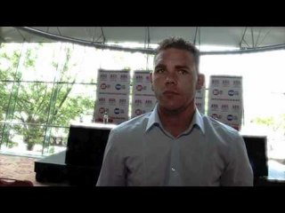 BILLY JOE SAUNDERS INTERVIEW FOR iFILM LONDON / PRESS CONFERENCE FOR (14th SEPT 2012) SHOW