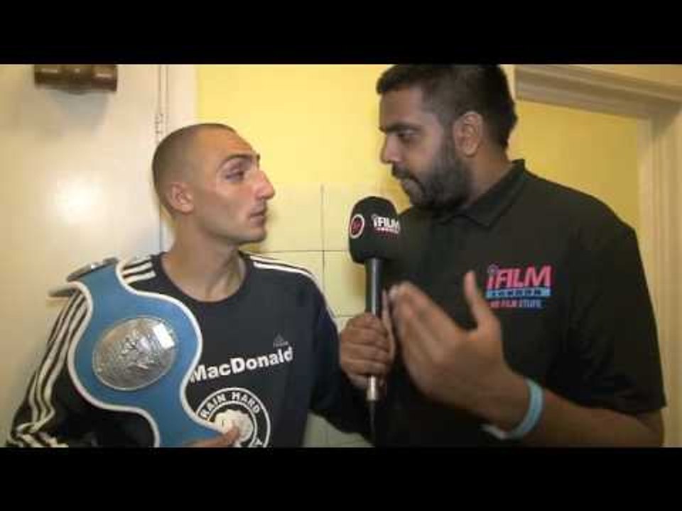 BRADLEY SKEETE CALLS OUT CHAS SYMONDS / iFILM LONDON / SKEETE v McDONAGH