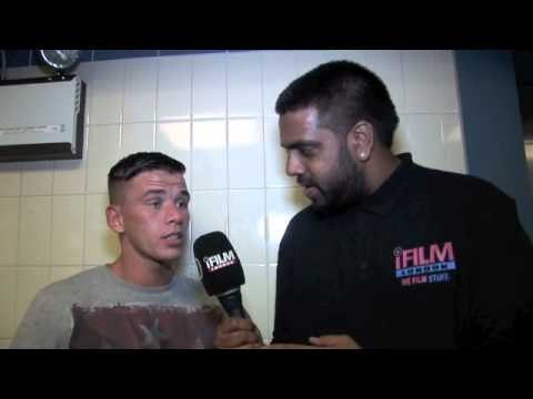 MARTIN J WARD POST-FIGHT INTERVIEW FOR iFILM LONDON / WARD v LAIGHT