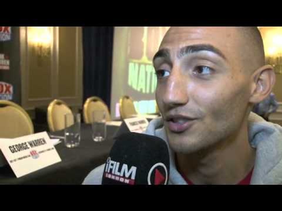 BRADLEY SKEETE (WEIGH-IN) INTERVIEW FOR iFILM LONDON / SKEETE v McDONAGH