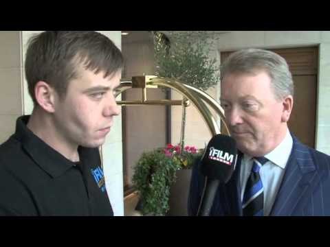 'RICKY BURNS IS THE BEST CHAMPION IN THE COUNTRY' - FRANK WARREN INTERVIEW FOR iFILM LONDON