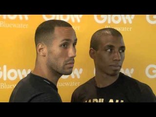 JAMES DeGALE v HADILLAH MOHOUMADI HEAD TO HEAD @ GLOW (BLUEWATER) / iFILM LONDON