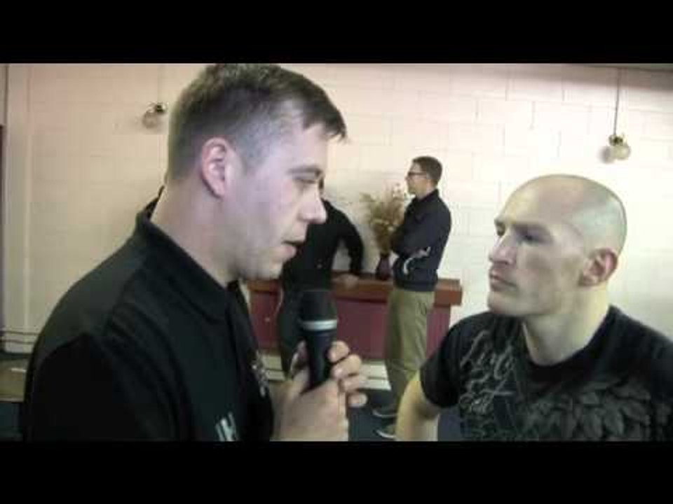 MATTHEW HATTON POST-FIGHT INTERVIEW FOR iFILM LONDON / HATTON v LOMAX