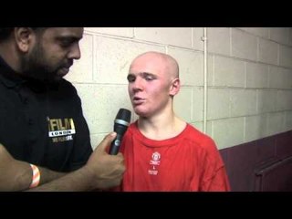 KIERAN FARRELL POST FIGHT INTERVIEW FOR iFILM LONDON / FARRELL v DOCHEV