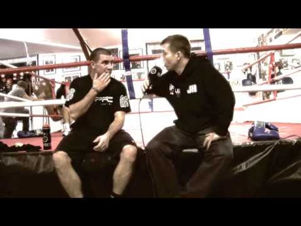 JOHNNY GARTON INTERVIEW FOR iFILM LONDON / iBOX GYM EXCLUSIVE