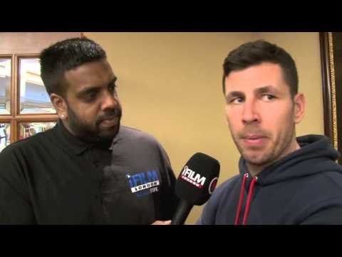DARREN BARKER INTERVIEW FOR iFILM LONDON / BARKER v HOPE / CHRISTMAS CRACKER PRESSER