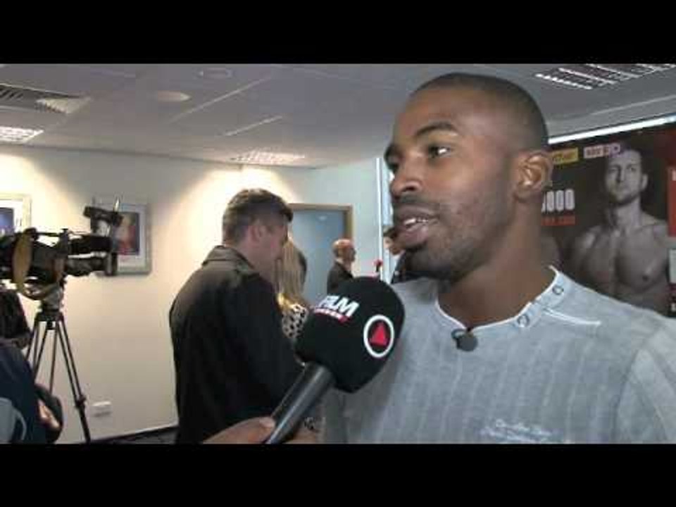 YUSAF MACK INTERVIEW FOR iFILM LONDON / FROCH v MACK PRESS CONFERENCE