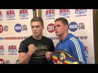 BILLY JOE SAUNDERS v NICK BLACKWELL HEAD TO HEAD FOOTAGE / iFILM LONDON