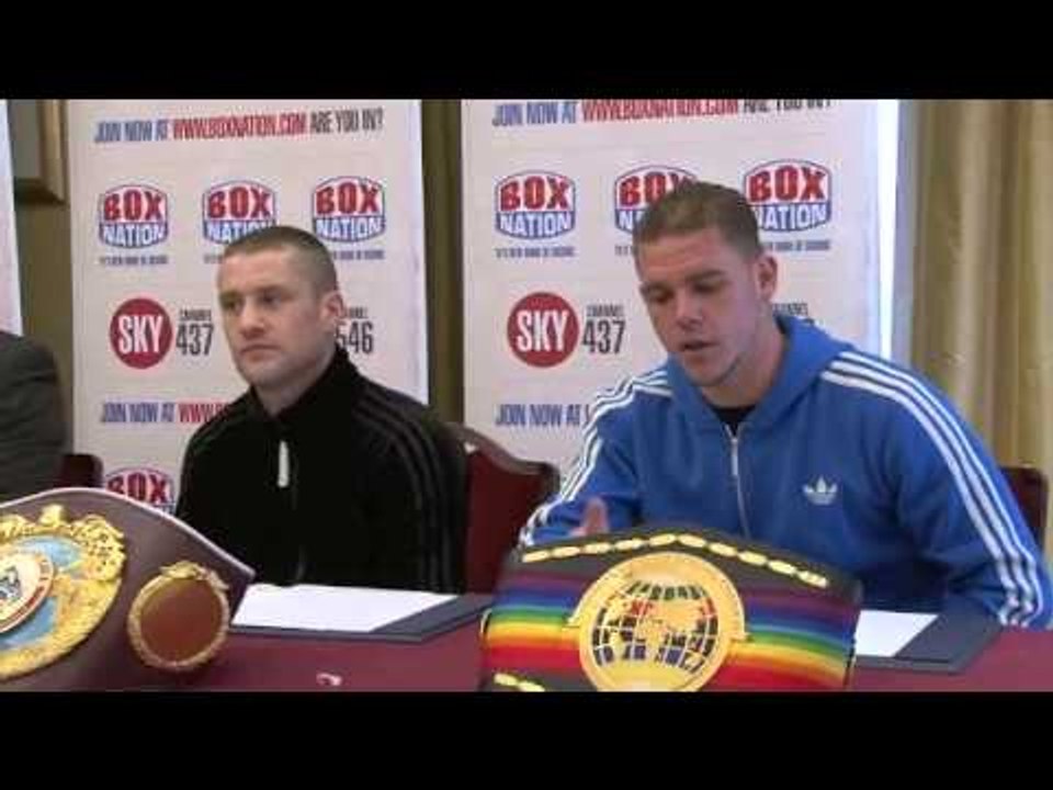RICKY BURNS v LIAM WALSH / BILLY JOE SAUNDERS v NICK BLACKWELL PRESS CONFERENCE / iFILM LONDON