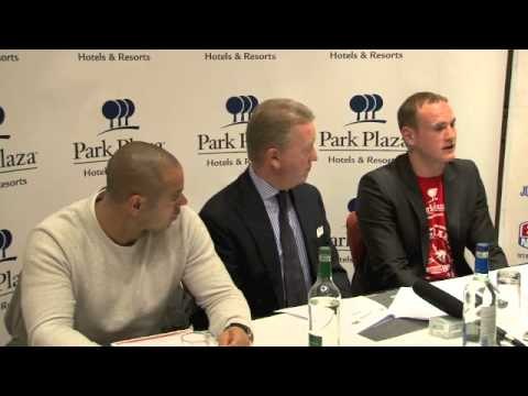 GEORGE GROVES / ADAM BOOTH PRESS CONFERENCE / iFILM LONDON / GROVES v JOHNSON