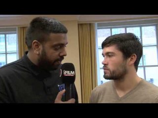 JOHN RYDER INTERVIEW FOR iFILM LONDON / RYDER v QATO / CHRISTMAS CRACKER PRESSER