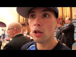 TONY BELLEW POST-WEIGH IN INTERVIEW FOR iFILM LONDON  / BELLEW v BOLONTI