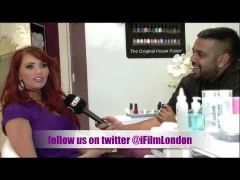 AMY CHILDS TALKS ABOUT HER SALON, NICOLE SCHERZINGER & RYLAN CLARK FOR iFILM LONDON (EXCLUSIVE)