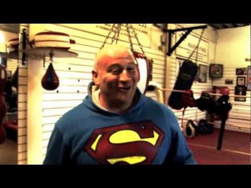 DOMINIC NEGUS TRAINS JAMES 'IRON HORSE' HELDER (EXCLUSIVE VIDEO) / iFILM LONDON