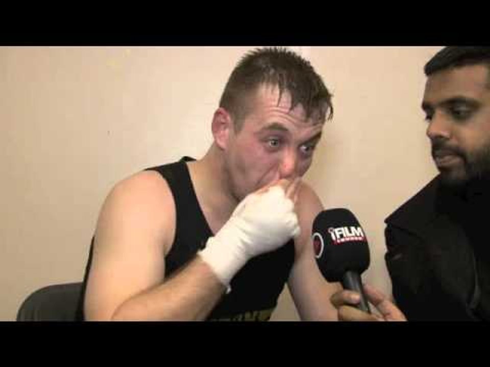 JAMES HELDER POST-FIGHT INTERVIEW FOR iFILM LONDON / HELDER v HENRY