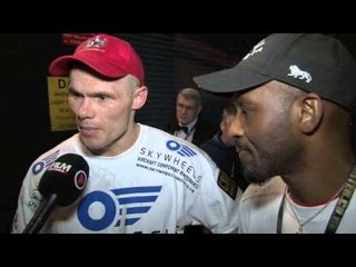 MARTIN MURRAY POST-FIGHT INTERVIEW FOR iFILM LONDON / MURRAY v NAVARRO