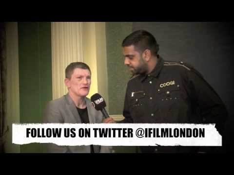 RICKY HATTON MBE INTERVIEW FOR iFILM LONDON / RYAN RHODES TESTIMONIAL DINNER 2012