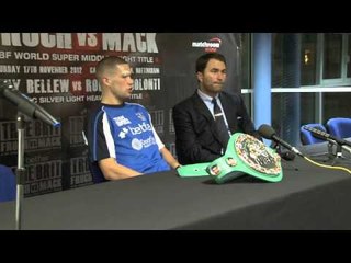 TONY BELLEW v ROBERTO BOLONTI POST-FIGHT PRESS CONFERENCE / iFILM LONDON