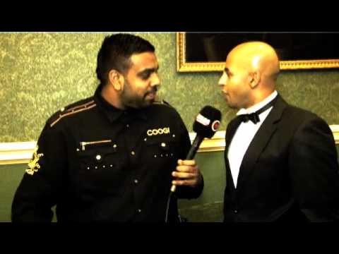 DAVID COLDWELL INTERVIEW FOR iFILM LONDON / RYAN RHODES TESTIMONIAL DINNER 2012