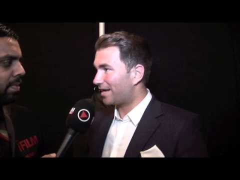 EDDIE HEARN POST-SHOW INTERVIEW FOR iFILM LONDON / BARKER v HOPE / CHRISTMAS CRACKER