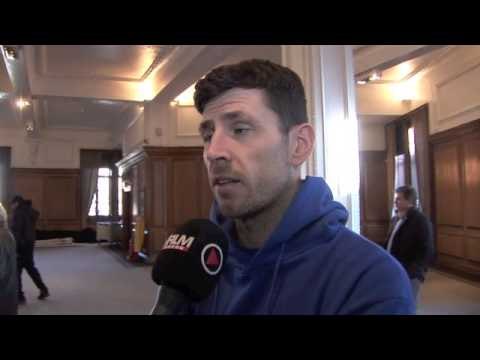 DARREN BARKER WEIGH-IN INTERVIEW FOR iFILM LONDON / BARKER v HOPE