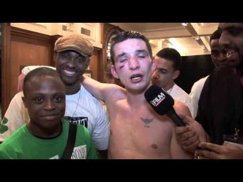 DEAN BYRNE POST-FIGHT INTERVIEW WITH iFILM LONDON / BYRNE v JONES