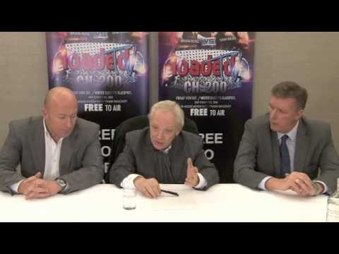 FRANK MALONEY ANNOUNCES LOADED TV DEAL / PRESS CONFERENCE / iFILM LONDON
