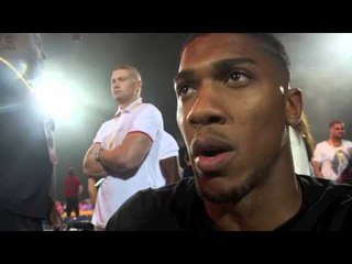 ANTHONY JOSHUA TALKS LUKE CAMPBELL, ANTHONY OGOGO, FRAZER CLARKE & HAYE v FURY / THE HOMECOMING