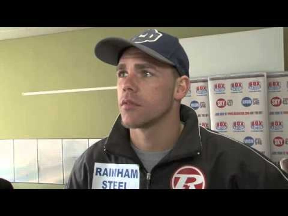 'NICK BLACKWELL IS NOT IN MY LEAGUE' - BILLY JOE SAUNDERS INTERVIEW / SAUNDERS v BLACKWELL / iFILM