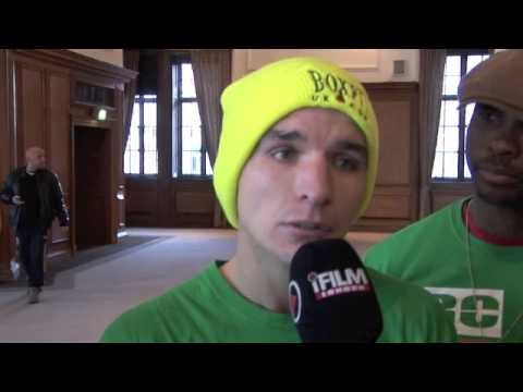 DEAN BYRNE POST-WEIGH INTERVIEW FOR iFILM LONDON / BYRNE v JONES