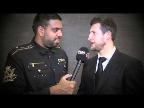 CARL FROCH INTERVIEW FOR iFILM LONDON / RYAN RHODES TESTIMONIAL DINNER 2012