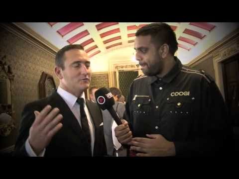 WILL MELLOR INTERVIEW FOR iFILM LONDON / RYAN RHODES TESTIMONIAL DINNER 2012